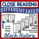 Close Reading Passages: Black History