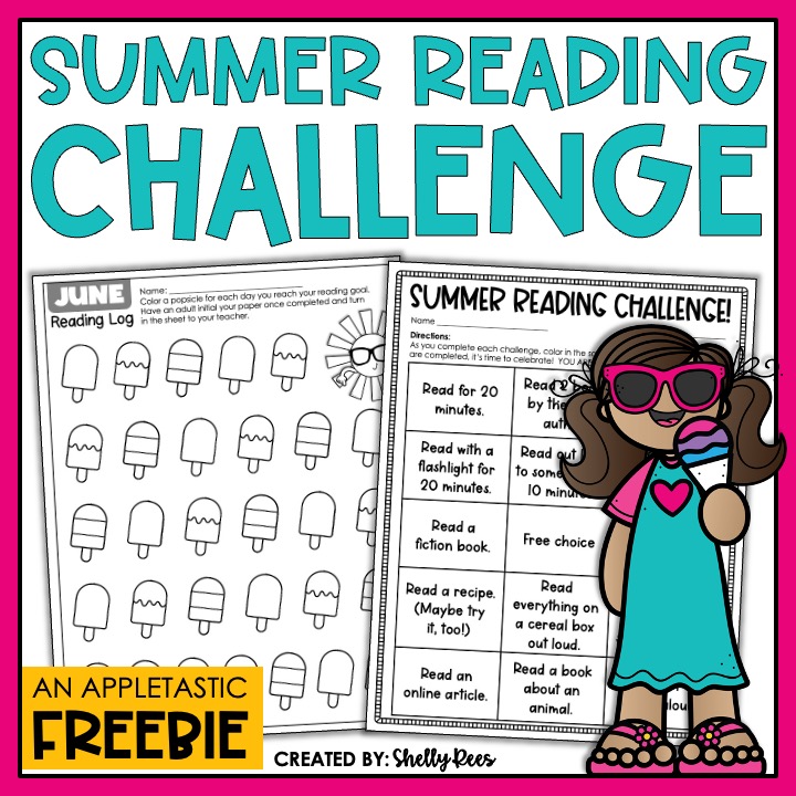 summer reading log printable