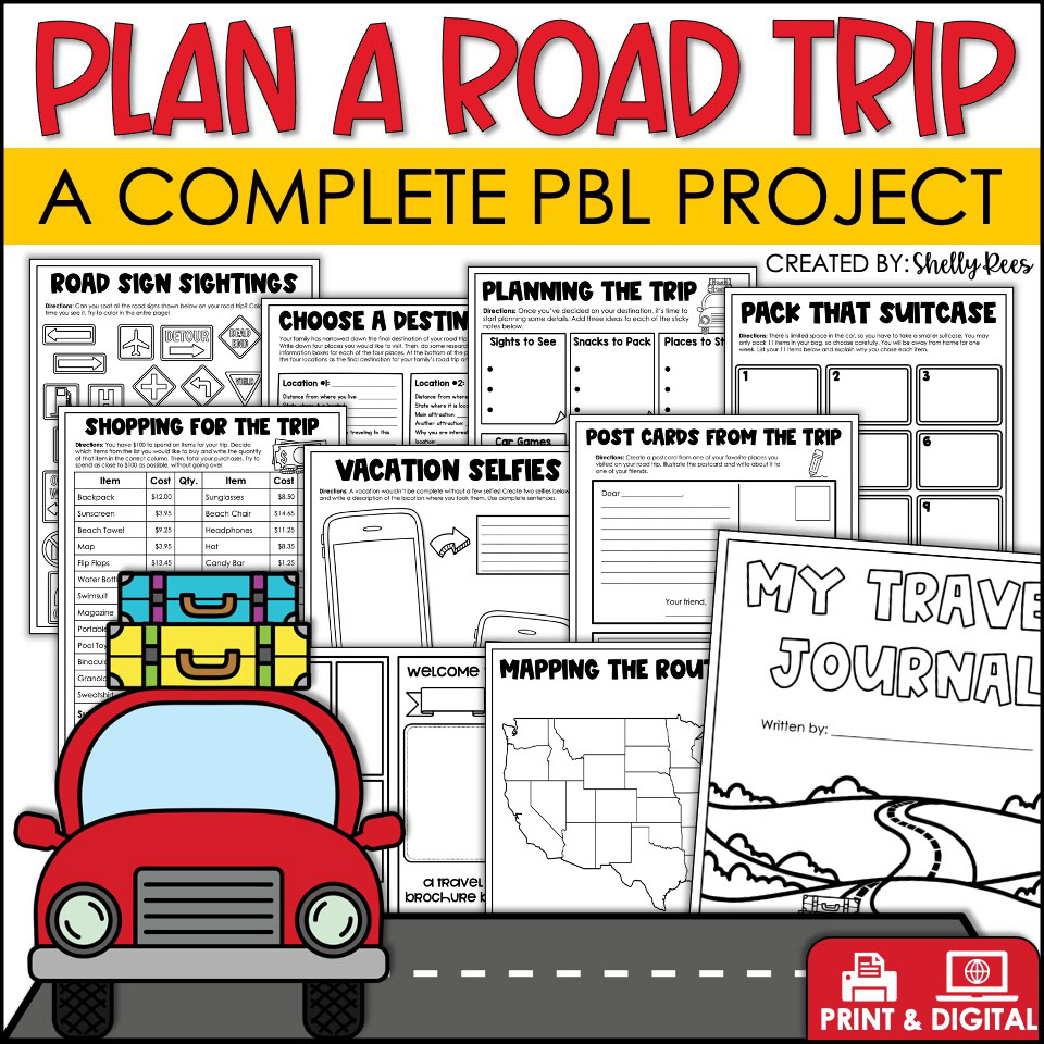 plan a road trip project