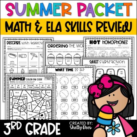 3rd grade summer packet