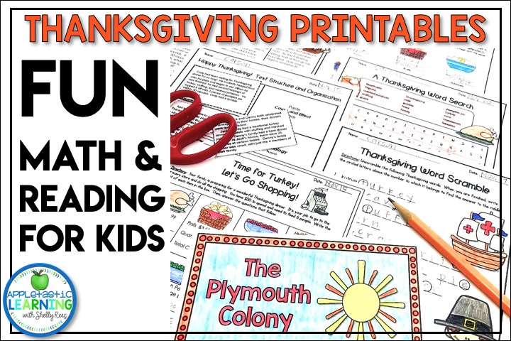 Fun Thanksgiving Printables
