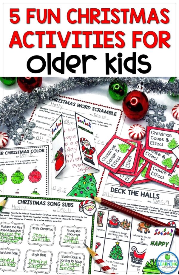 Christmas Activities for Kids - Appletastic Learning