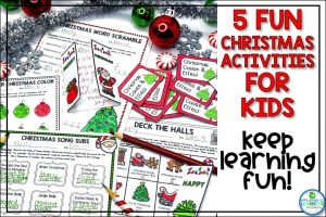 Christmas Activities for Kids in the Classroom