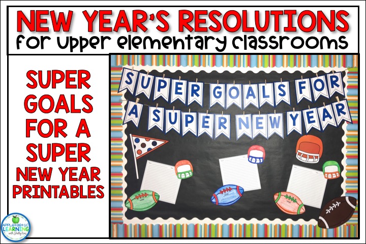 New Years Resolution Worksheets