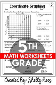 fifth grade math worksheets