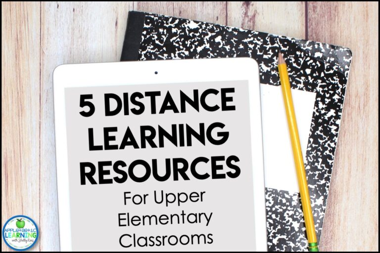 distance learning activities for 4th and 5th grades