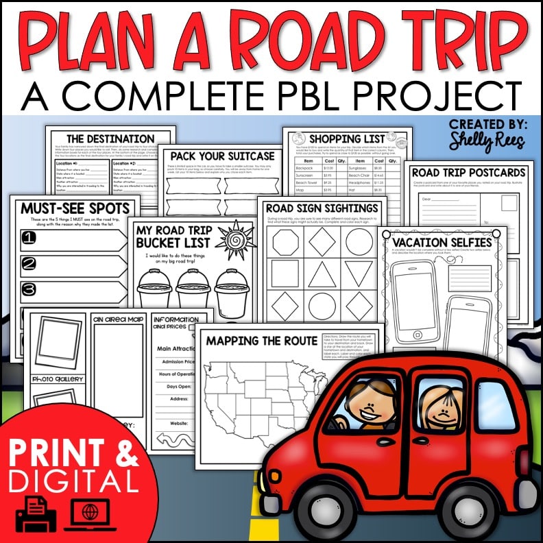 geography road trip project