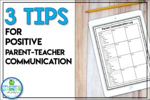 parent teacher communication tips and ideas