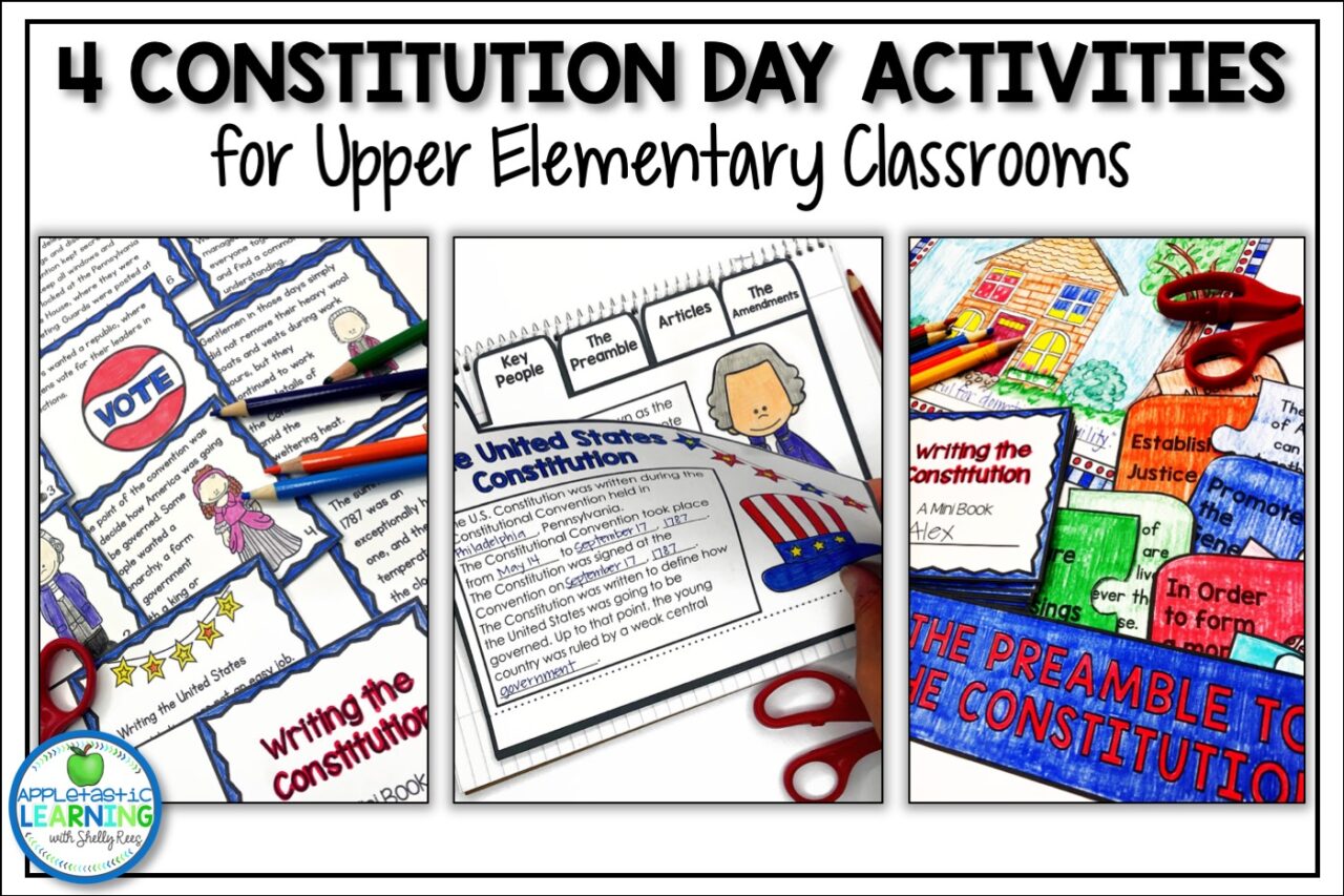 4 Constitution Day Activities For Upper Elementary Appletastic Learning