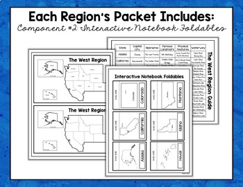 U.S. geography interactive notebook