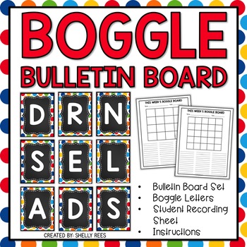 Bulletin Board Letters - Big Polk Dot Graphic by Ovi's Publishing