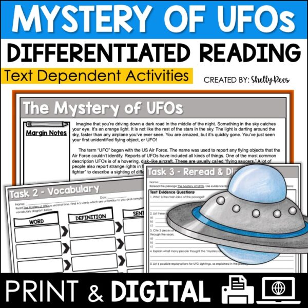 UFOs Reading Passage