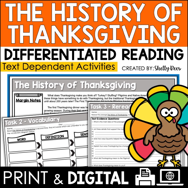 The First Thanksgiving Reading