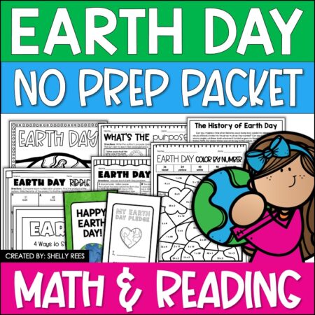 Earth Day Math and Reading Activities