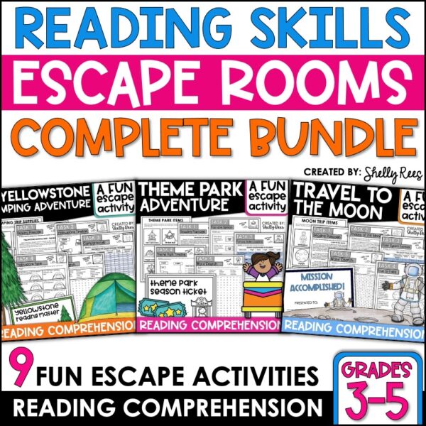 Reading Comprehension Escape Challenges