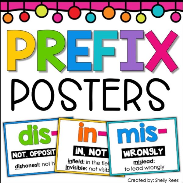 Prefixes Posters
