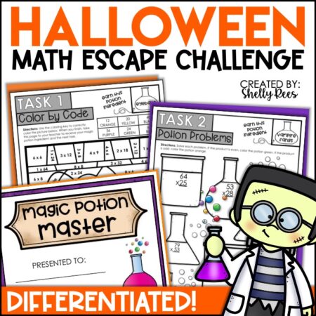 Halloween Math Escape