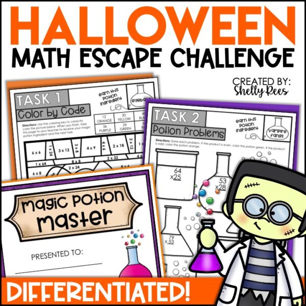 Halloween Math Escape