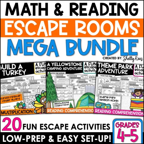 5th Grade Escape Rooms
