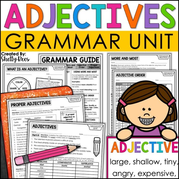 Adjectives Worksheets