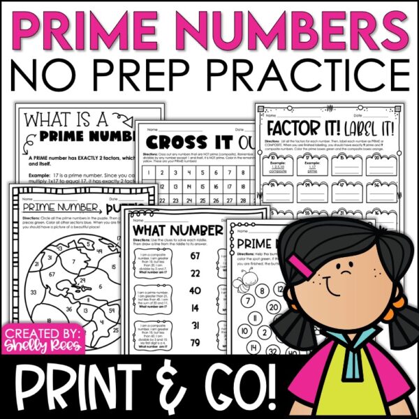 prime and composite numbers worksheets