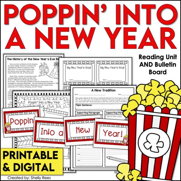 New Year's Reading Activities