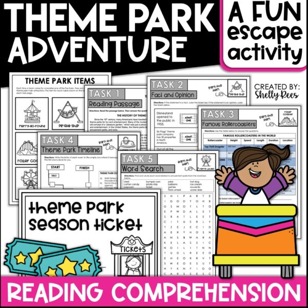 Theme park reading comprehension