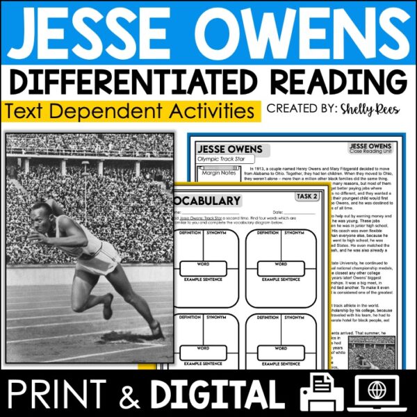 Jesse Owens Reading