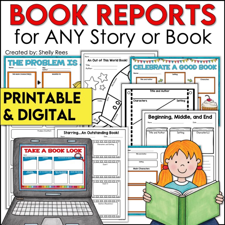 Story Maps for any story bundle includes printable and digital options