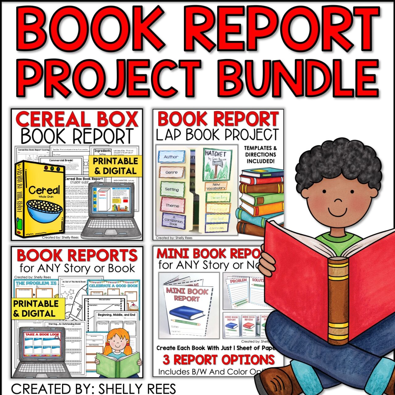 ela book report ideas