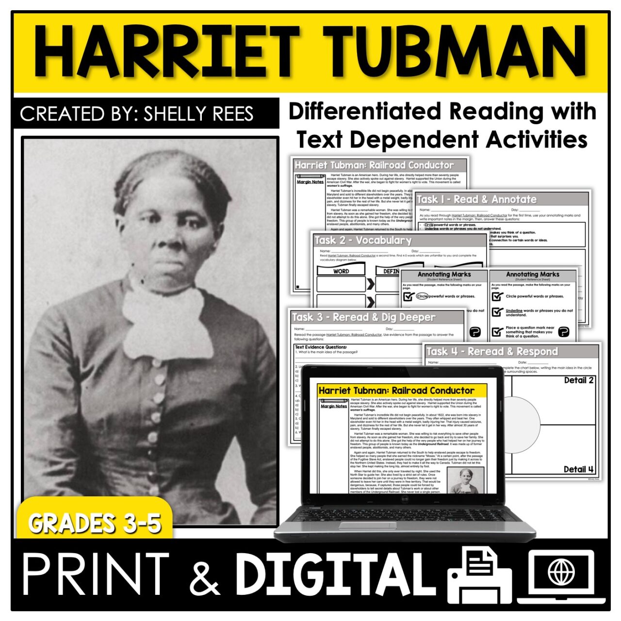 harriet-tubman-reading-passage-and-worksheets-appletastic-learning