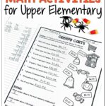 Halloween math activities for the upper elementary classroom