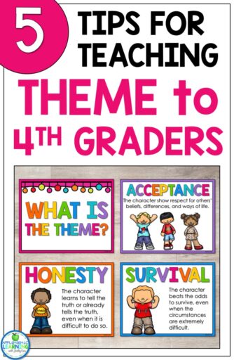 5 Fun & Exciting Tips for Teaching Theme in Fourth Grade