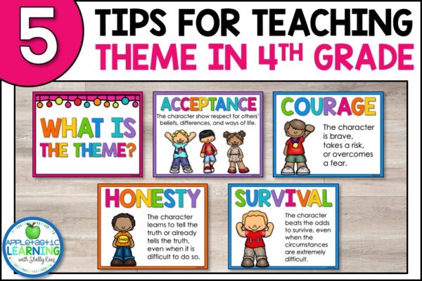 5 Fun & Exciting Tips for Teaching Theme in Fourth Grade