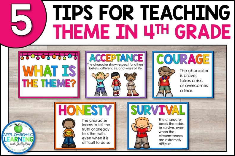These 5 tips for teaching theme in fourth grade will help you with this hard to grasp reading skill.
