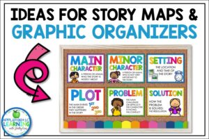 Find lots of ideas for using story map graphic organizers in your classroom.