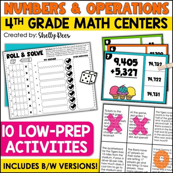 4th Grade Numbers and Operations