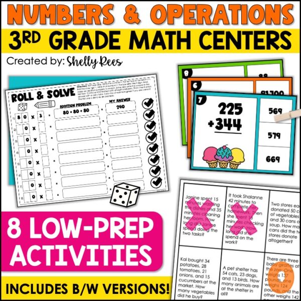 3rd Grade Numbers and Operations
