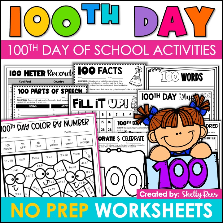 100th Day of School Activities
