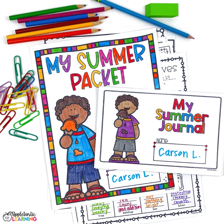 3rd Grade Summer Packet
