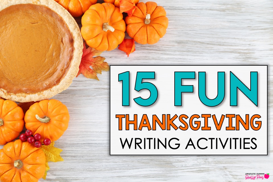 thanksgiving writing assignments