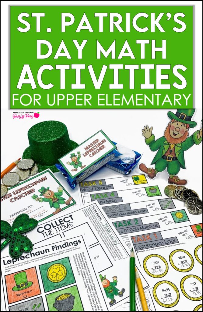 St. Patrick's Day Math Activities 