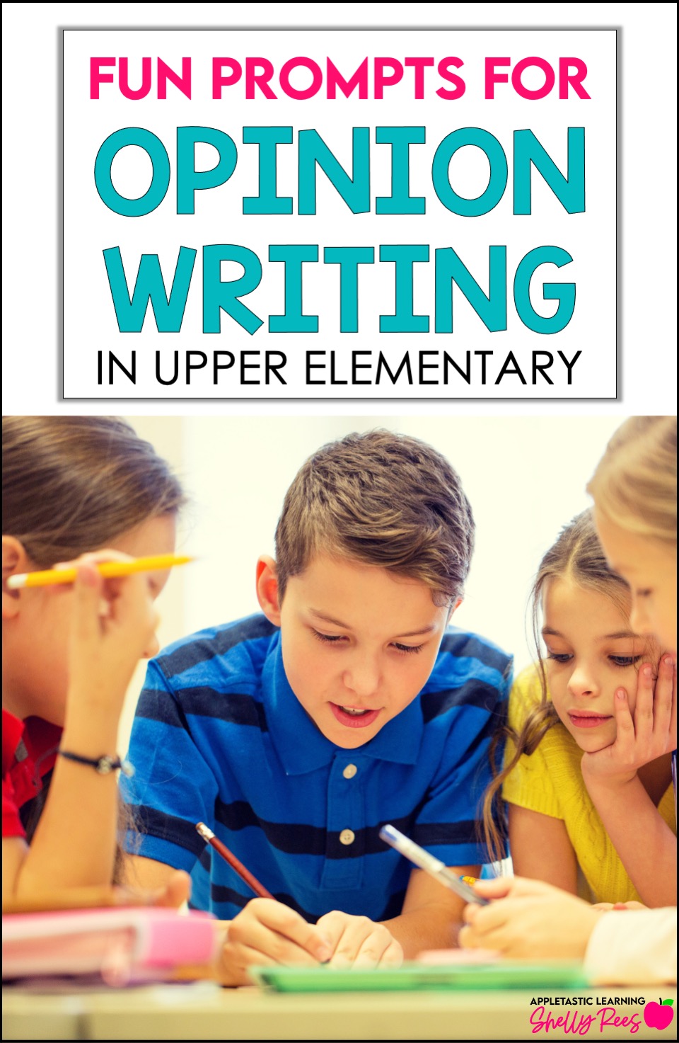 Fun Opinion Writing Prompts for Upper Elementary - Appletastic Learning