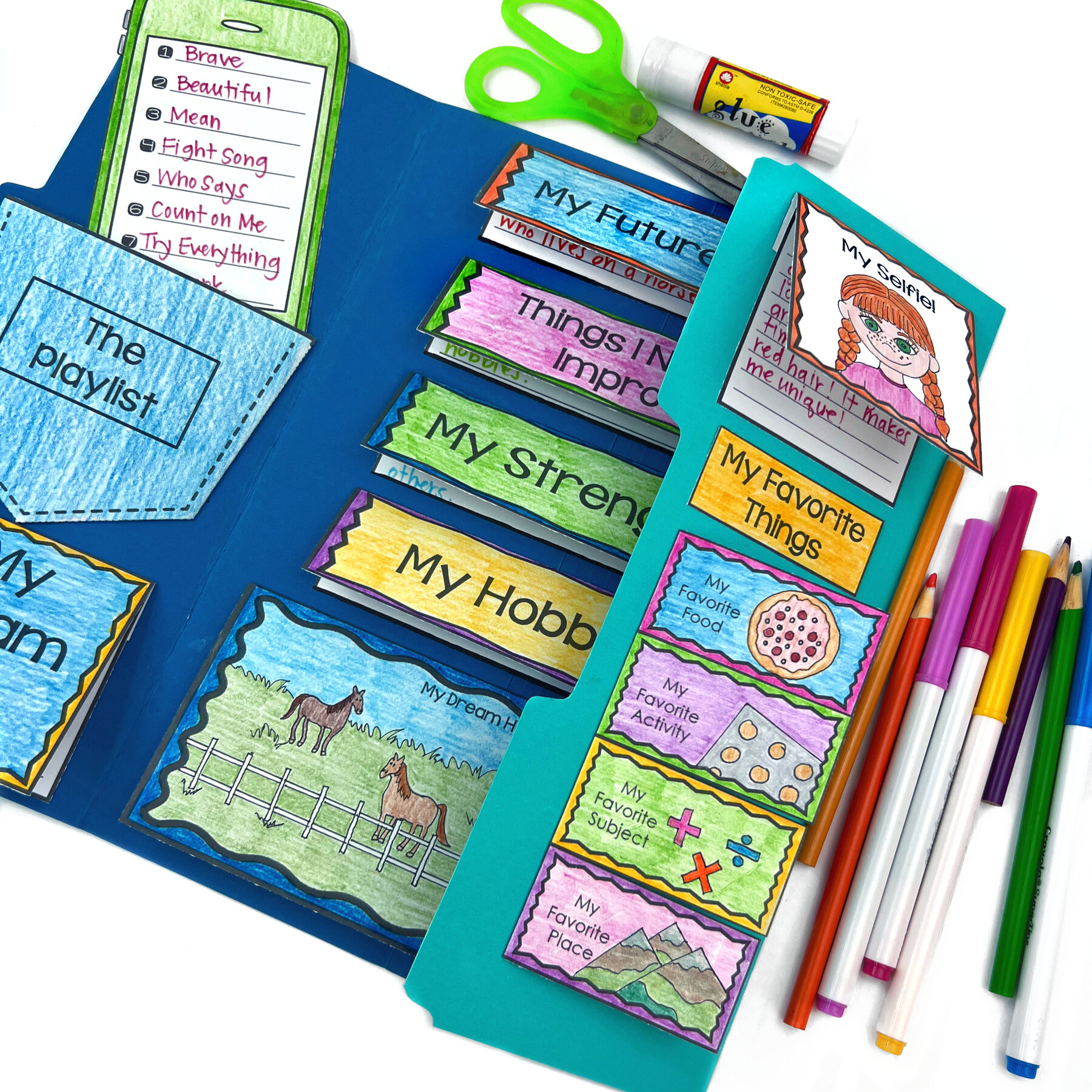10 Fun and Creative All About Me Project Ideas - Appletastic Learning