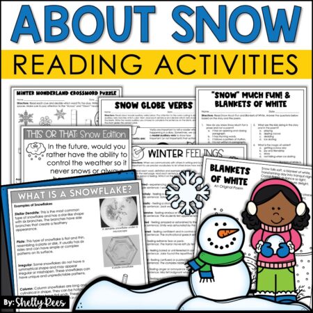 Snow Reading Activities