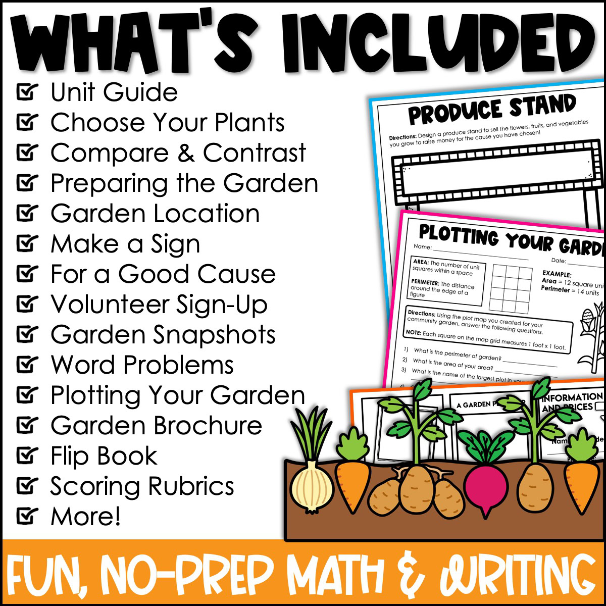 Plan a Community Garden Project Based Learning Activities - Image 2