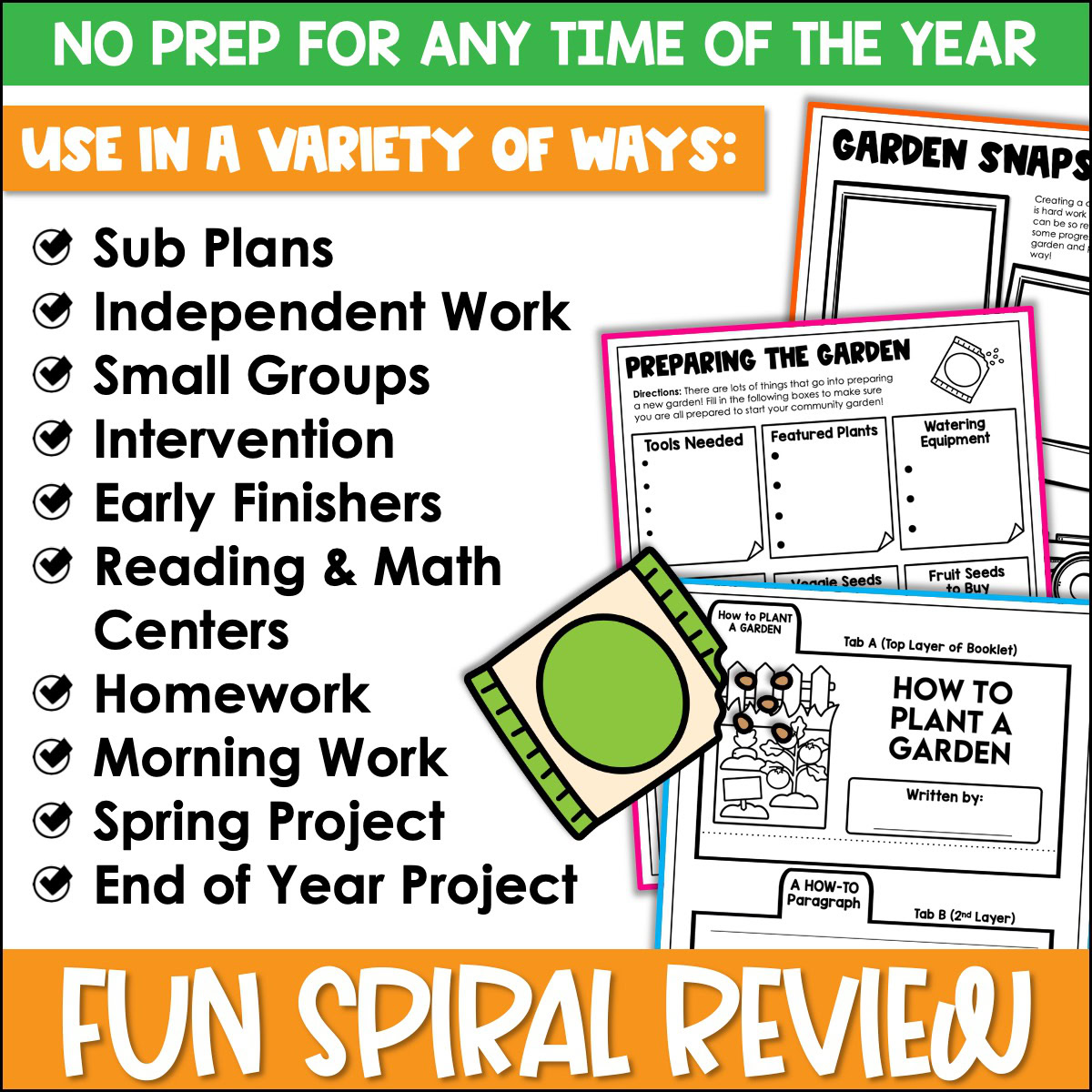 Plan a Community Garden Project Based Learning Activities - Image 3