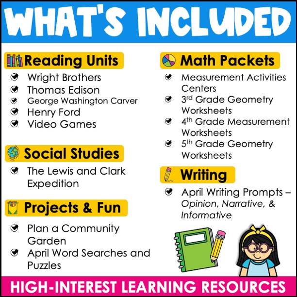 April Homeschool Bundle - Image 3