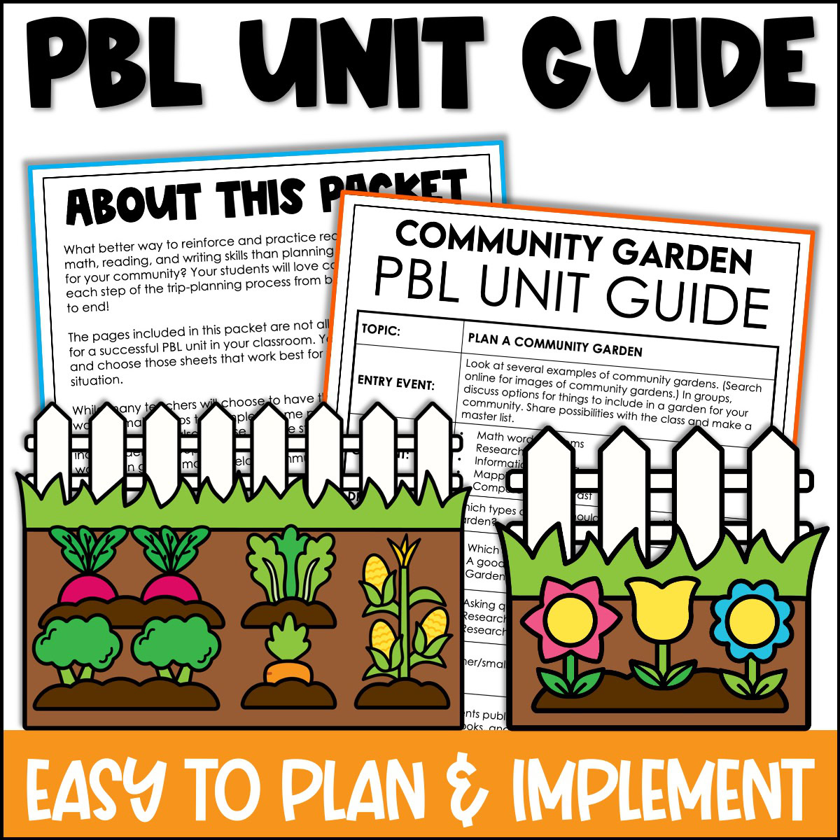 Plan a Community Garden Project Based Learning Activities - Image 4
