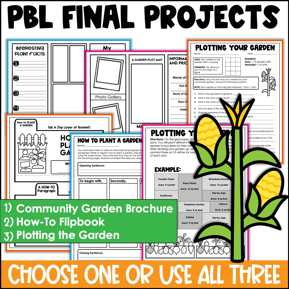Plan a Community Garden Project Based Learning Activities - Image 6